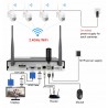 3MP WIFI Camera In/Outdoor  with NVR