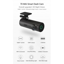 Smart Dash Camera 130 degree view 1080P Wifi Recorder